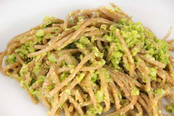 scape pesto pasta